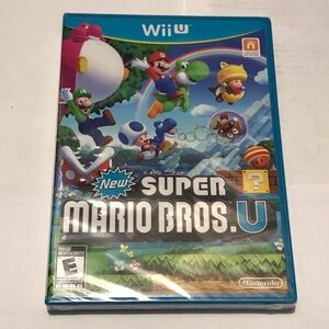 Nintendo Wii U New Super Mario Bros U Brand New Sealed